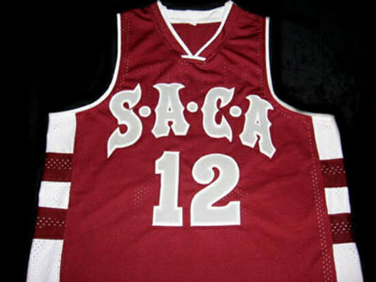 Dwight Howard #12 Saca High School Basketball Jersey Maroon 2 Dwight Howard #12 Saca High School Basketball Jersey Maroon