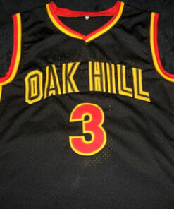 Brandon Jennings #3 Oak Hill High School Basketball Jersey Black