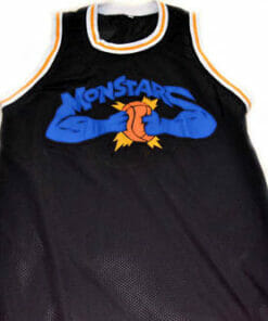 Any Name & Number Monstars Tune Squad Space Jam Basketball Jersey Black