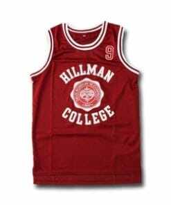 Alternative view of Dwayne Wayne #9 Hillman College Basketball Jersey