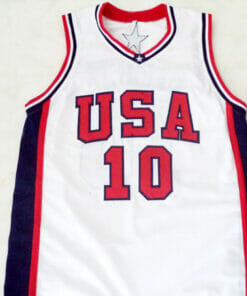 Kevin Garnett #10 Team USA New Basketball Jersey White