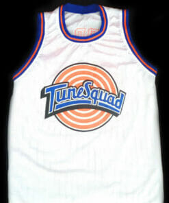 Bugs Bunny #1 Tune Squad Space Jam Movie Basketball Jersey White