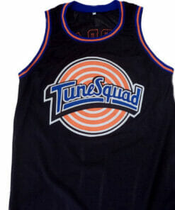 Michael Jordan #23 Tune Squad Space Jam Basketball Jersey Black