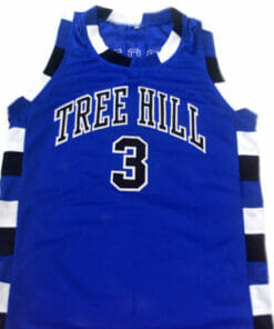 Lucas Scott #3 One Tree Hill Basketball Jersey Blue