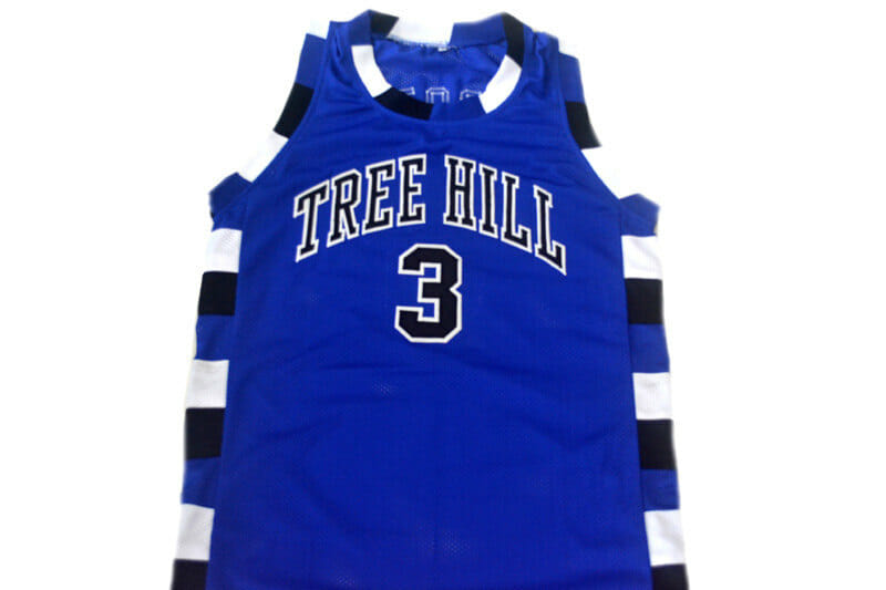 Lucas Scott #3 One Tree Hill Basketball Jersey Blue 2 Lucas Scott #3 One Tree Hill Basketball Jersey Blue