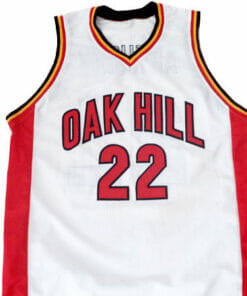 Carmelo Anthony #22 Oak Hill High School Basketball Jersey White