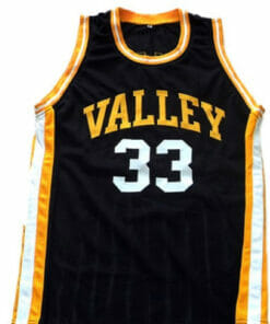 Larry Bird #33 Valley High School Basketball Jersey Black
