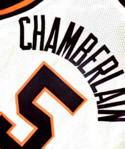 Wilt Chamberlain #5 Overbrook High School Basketball Jersey White
