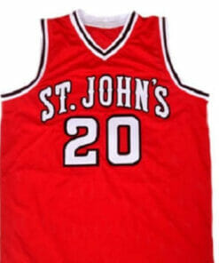 Chris Mullin #20 St John's University New Basketball Jersey Red