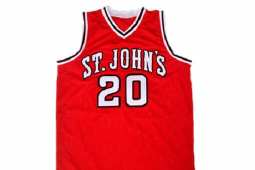 Chris Mullin #20 St John's University New Basketball Jersey Red