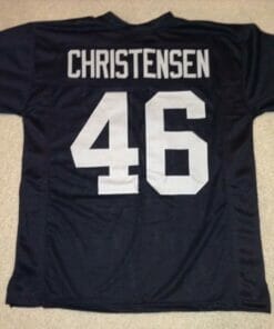 UNSIGNED CUSTOM Sewn Stitched Todd Christensen Black Jersey