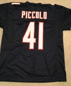 UNSIGNED CUSTOM Sewn Stitched Brian Piccolo Blue Jersey