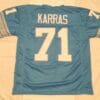 UNSIGNED CUSTOM Sewn Stitched Alex Karras Blue Jersey