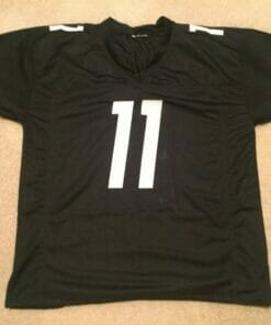 UNSIGNED CUSTOM Sewn Stitched Chase Claypool Black Jersey