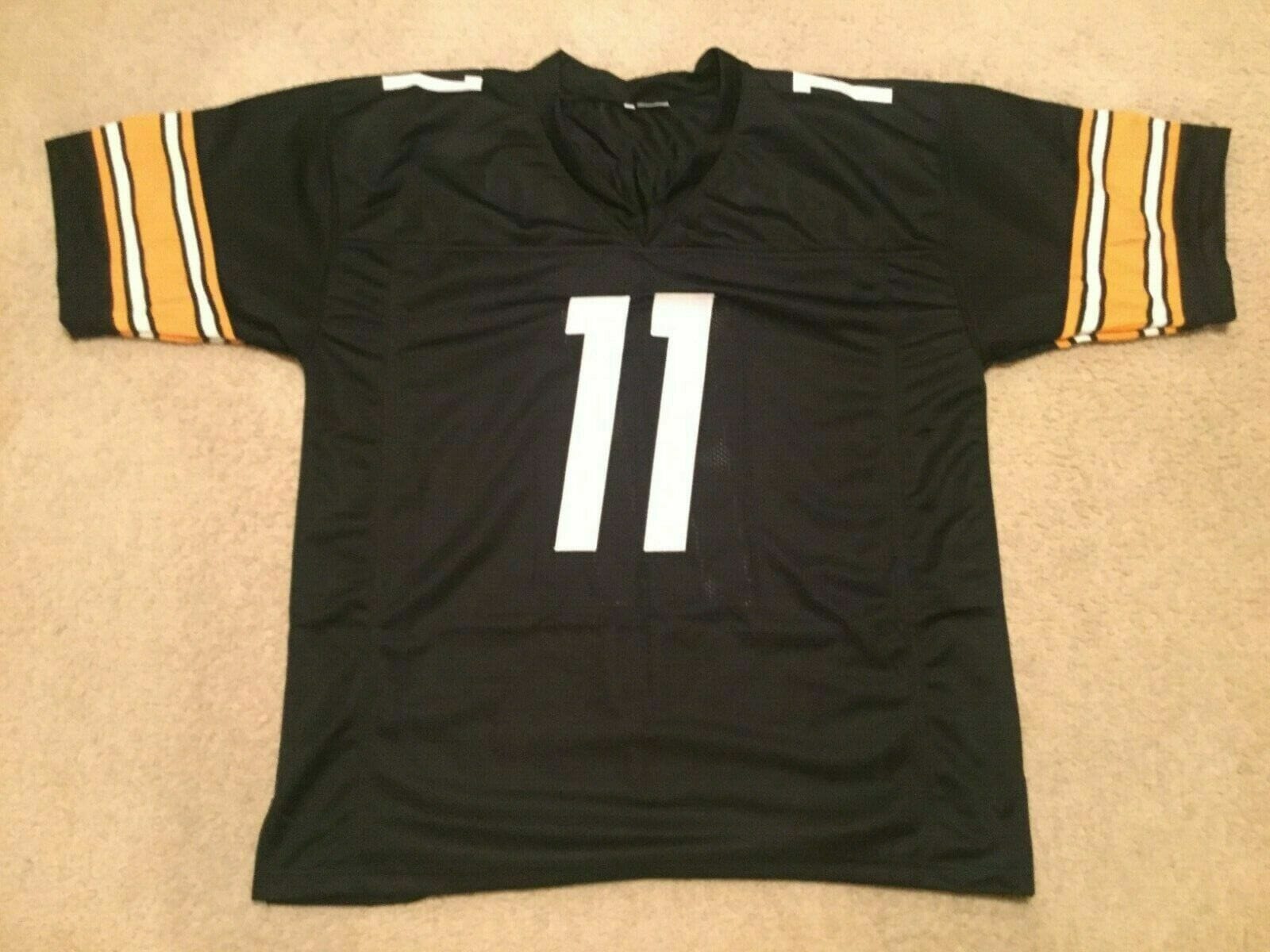 UNSIGNED CUSTOM Sewn Stitched Chase Claypool Black Jersey 2 UNSIGNED CUSTOM Sewn Stitched Chase Claypool Black Jersey