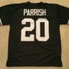 UNSIGNED CUSTOM Sewn Stitched Lemar Parrish Black Jersey