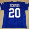 UNSIGNED CUSTOM Sewn Stitched Mel Renfro Blue Jersey