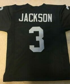 UNSIGNED CUSTOM Sewn Stitched Daryle Lamonica ERROR Black Jersey