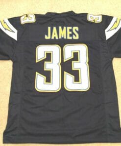 UNSIGNED CUSTOM Sewn Stitched Derwin James Blue Jersey