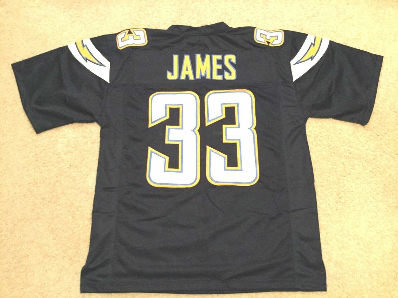 UNSIGNED CUSTOM Sewn Stitched Derwin James Blue Jersey 1 UNSIGNED CUSTOM Sewn Stitched Derwin James Blue Jersey
