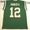 UNSIGNED CUSTOM Sewn Stitched Joe Namath Green Jersey 7 UNSIGNED CUSTOM Sewn Stitched Joe Namath Green Jersey