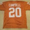 UNSIGNED CUSTOM Sewn Stitched Earl Campbell Burnt Orange Jersey