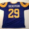 UNSIGNED CUSTOM Sewn Stitched Eric Dickerson Blue Jersey 6 UNSIGNED CUSTOM Sewn Stitched Eric Dickerson Blue Jersey