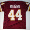 UNSIGNED CUSTOM Sewn Stitched John Riggins Burgundy Jersey