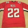 UNSIGNED CUSTOM Sewn Stitched Keanu Neal Red Jersey 6 UNSIGNED CUSTOM Sewn Stitched Keanu Neal Red Jersey