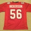 UNSIGNED CUSTOM Sewn Stitched Hardy Nickerson Red Jersey