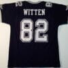 UNSIGNED CUSTOM Sewn Stitched Jason Witten Blue Jersey