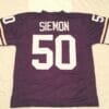 UNSIGNED CUSTOM Sewn Stitched Jeff Siemon Purple Jersey