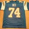 UNSIGNED CUSTOM Sewn Stitched Ron Mix Powder Blue Jersey
