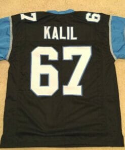 UNSIGNED CUSTOM Sewn Stitched Ryan Kalil Black Jersey