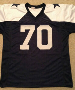 UNSIGNED CUSTOM Sewn Stitched Rayfield Wright Thanksgving Jersey