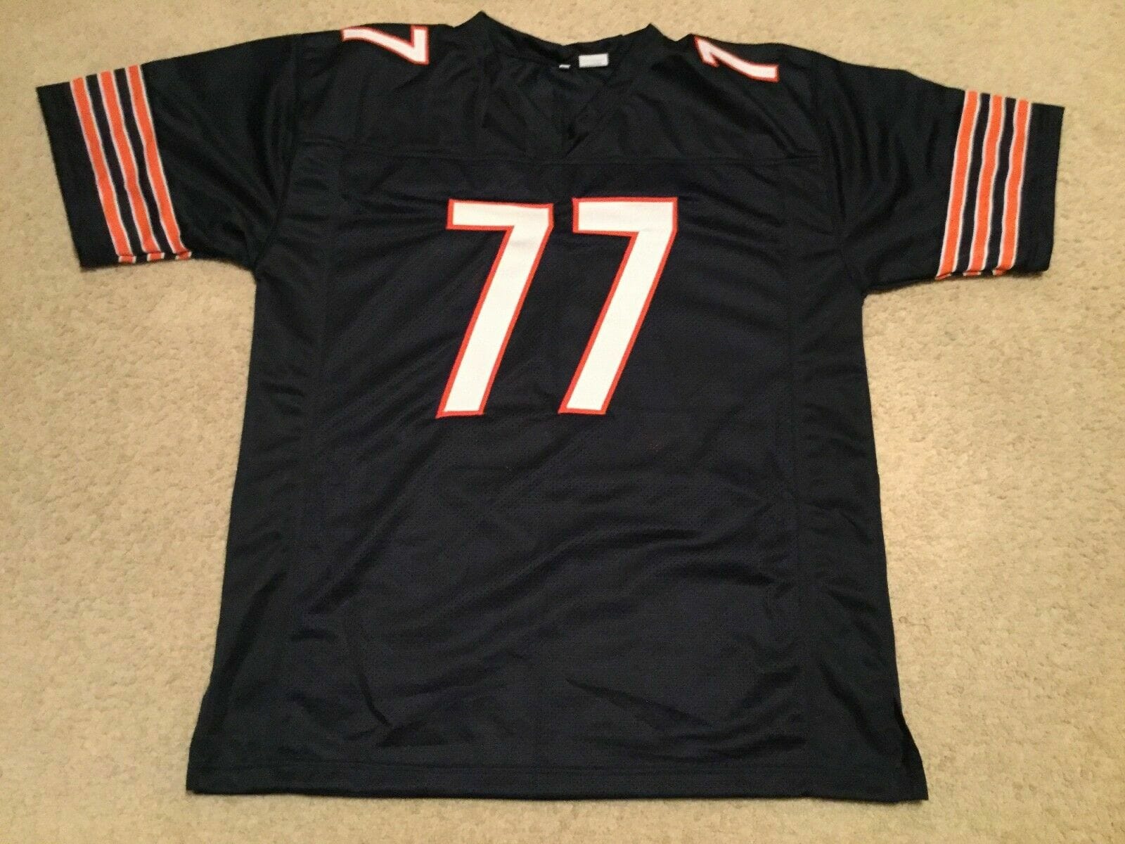 UNSIGNED CUSTOM Sewn Stitched Red Grange Blue Jersey 2 UNSIGNED CUSTOM Sewn Stitched Red Grange Blue Jersey
