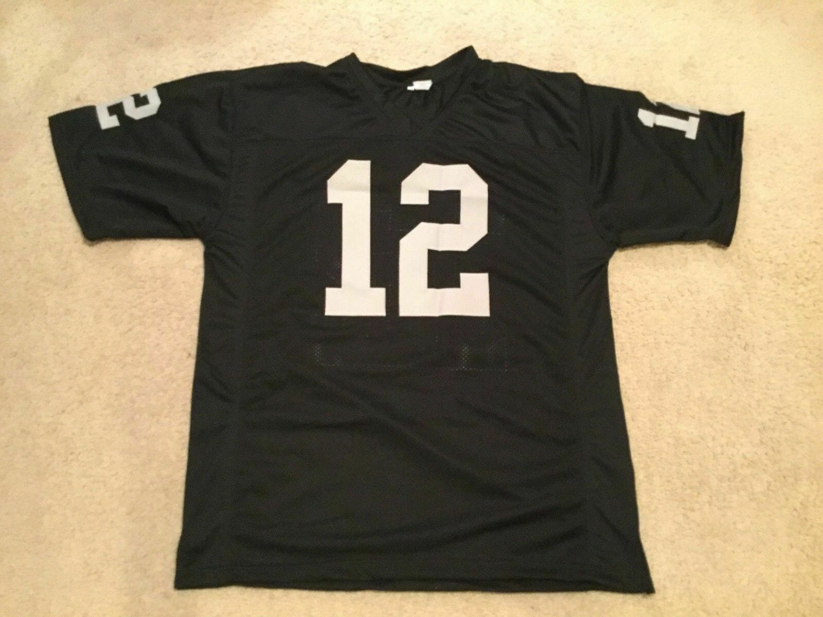 UNSIGNED CUSTOM Sewn Stitched Rich Gannon Black Jersey 2 UNSIGNED CUSTOM Sewn Stitched Rich Gannon Black Jersey
