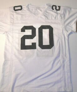 UNSIGNED CUSTOM Sewn Stitched Rocky Bleier White Jersey