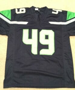 UNSIGNED CUSTOM Sewn Stitched Shaquem Griffin Blue Jersey