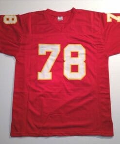 UNSIGNED CUSTOM Sewn Stitched Bobby Bell Red Jersey