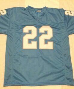 UNSIGNED CUSTOM Sewn Stitched Bobby Layne Blue Jersey