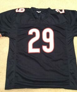 UNSIGNED CUSTOM Sewn Stitched Tarik Cohen Blue Jersey