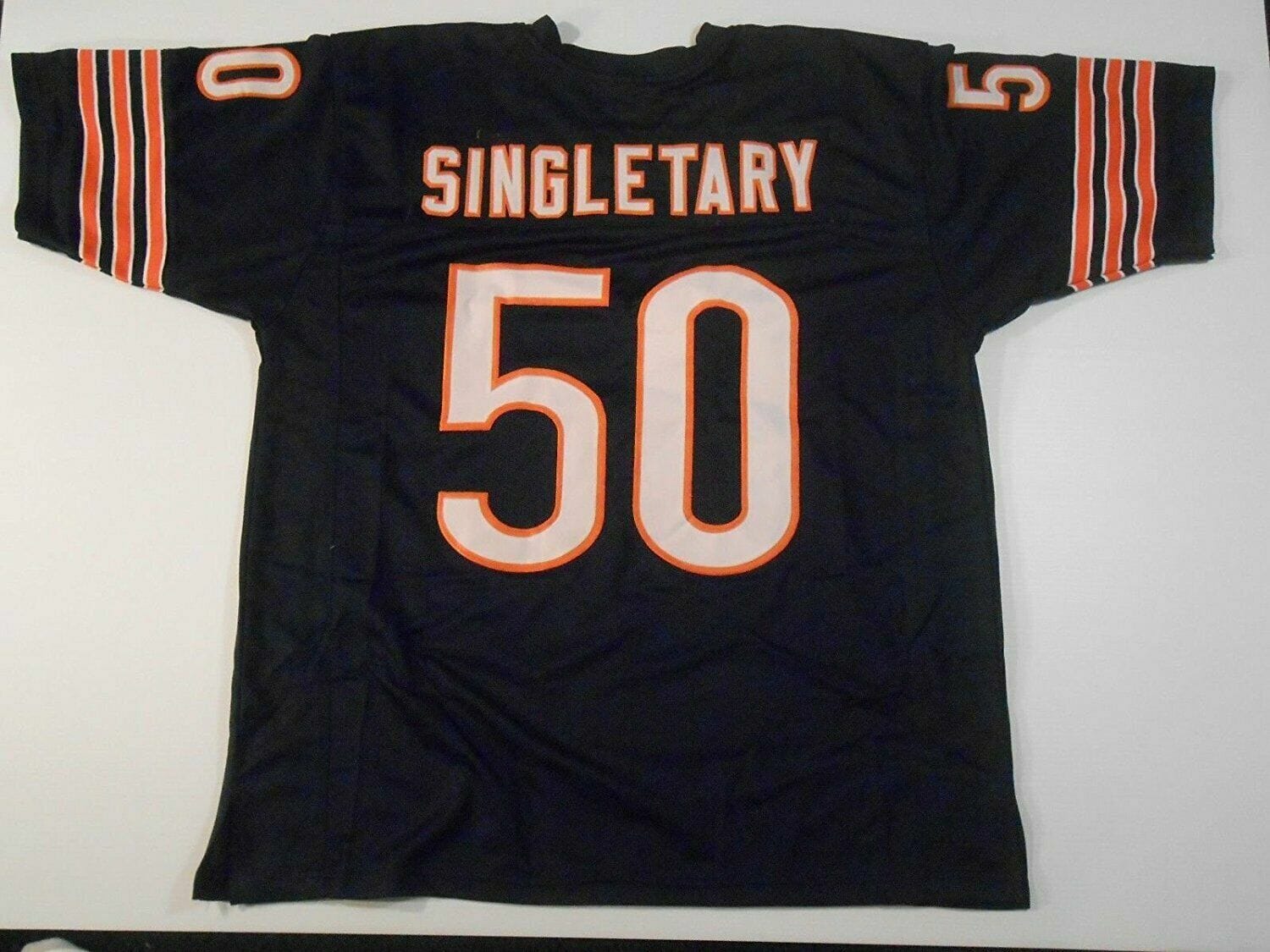 UNSIGNED CUSTOM Sewn Stitched Mike Singletary Blue Jersey 1 UNSIGNED CUSTOM Sewn Stitched Mike Singletary Blue Jersey