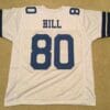 UNSIGNED CUSTOM Sewn Stitched Tony Hill White Jersey