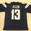 UNSIGNED CUSTOM Sewn Stitched Keenan Allen Blue Jersey