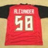 UNSIGNED CUSTOM Sewn Stitched Kwon Alexander Red Jersey 7 UNSIGNED CUSTOM Sewn Stitched Kwon Alexander Red Jersey