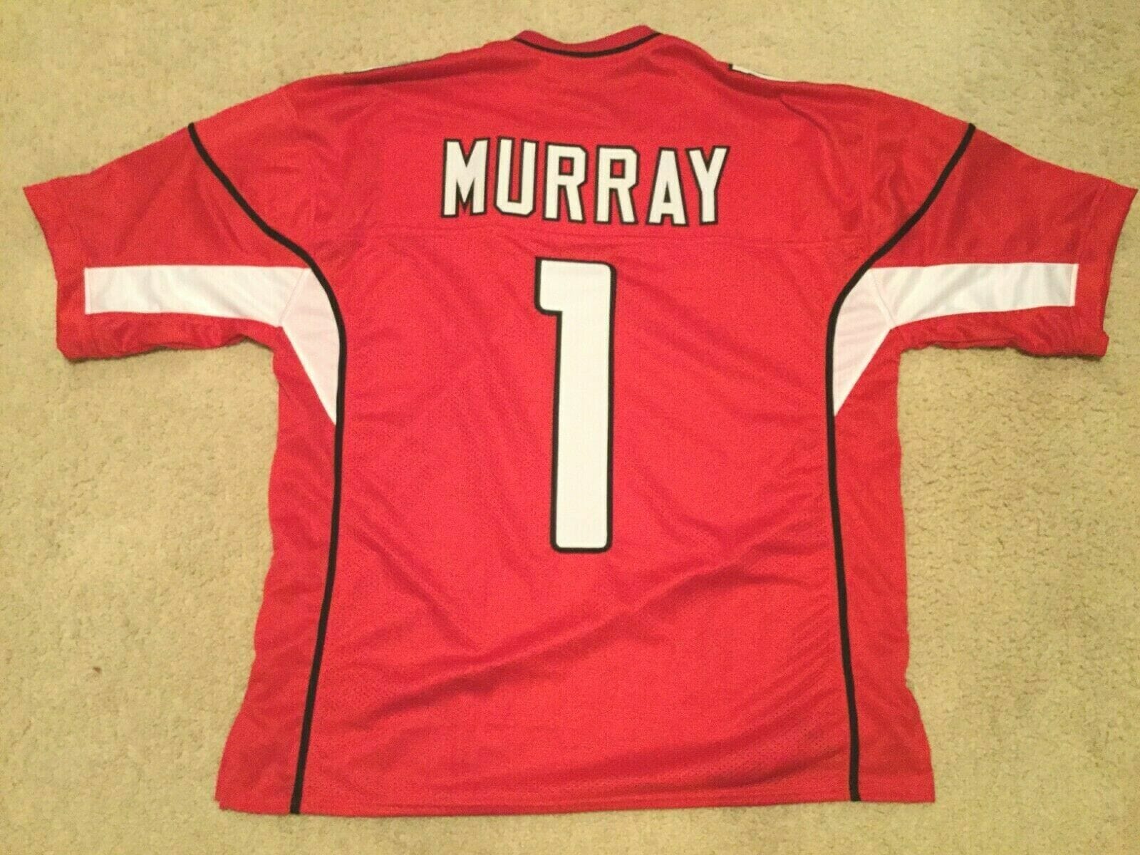 UNSIGNED CUSTOM Sewn Stitched Kyler Murray Red Jersey 1 UNSIGNED CUSTOM Sewn Stitched Kyler Murray Red Jersey