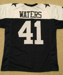 UNSIGNED CUSTOM Sewn Stitched Charlie Waters Thanksgiving Jersey