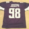 UNSIGNED CUSTOM Sewn Stitched Linval Joseph Purple Jersey