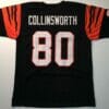 UNSIGNED CUSTOM Sewn Stitched Cris Collinsworth Black Jersey